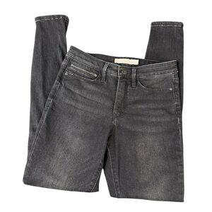 Athleta Sculptek Skinny Jeans in Faded Black Dark Gray Wash